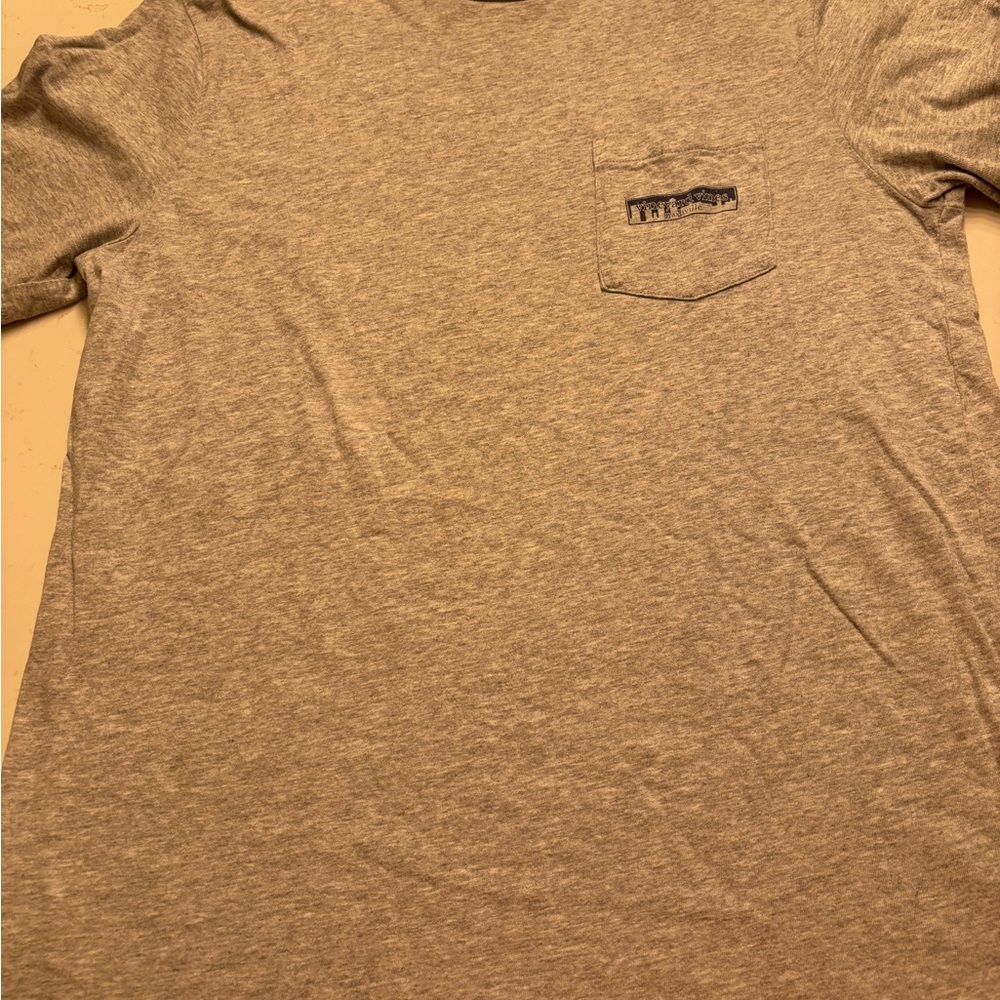 Vineyard Vines Heather Gray Short Sleeve Tee